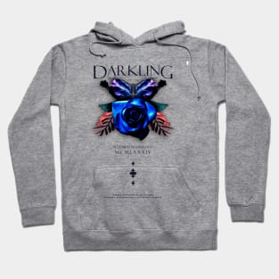 Darkling - Floral Design - Street wear Hoodie